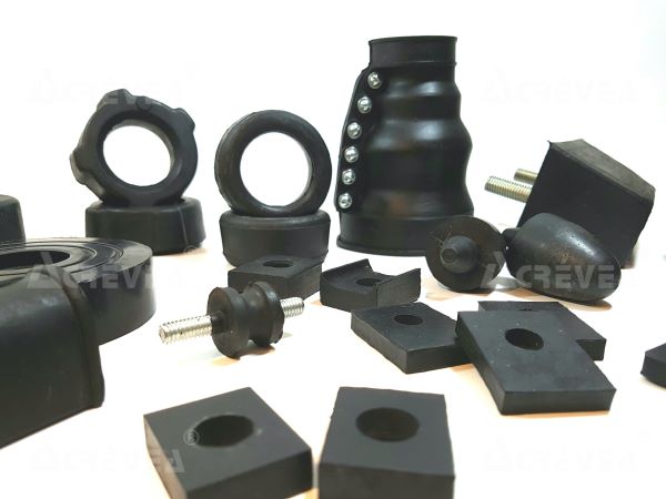 Amortecedor de  borracha EPDM Nitrilica
